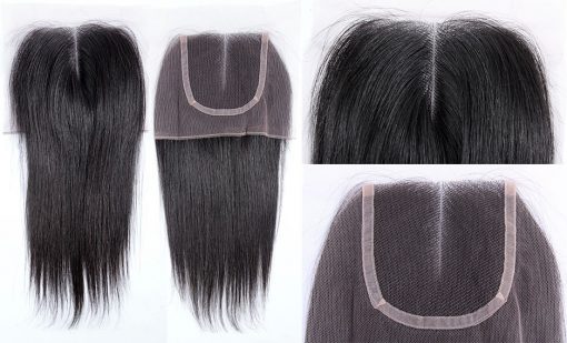 Virgin Hair Lace Closure Natural Straight